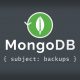 Backups de Mongodb