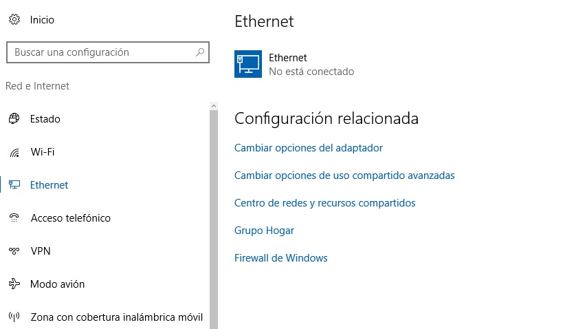 Conexión de uso de medido - Windows 10