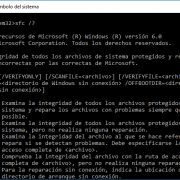 Reparar archivos corruptos - Windows 10
