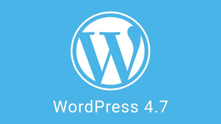 WordPress 4.7.x